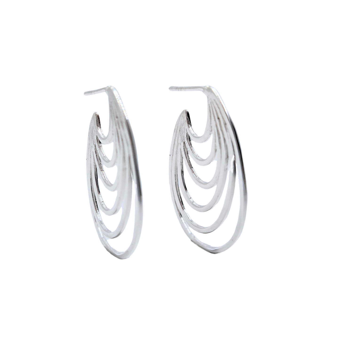 Sculptural Hoops