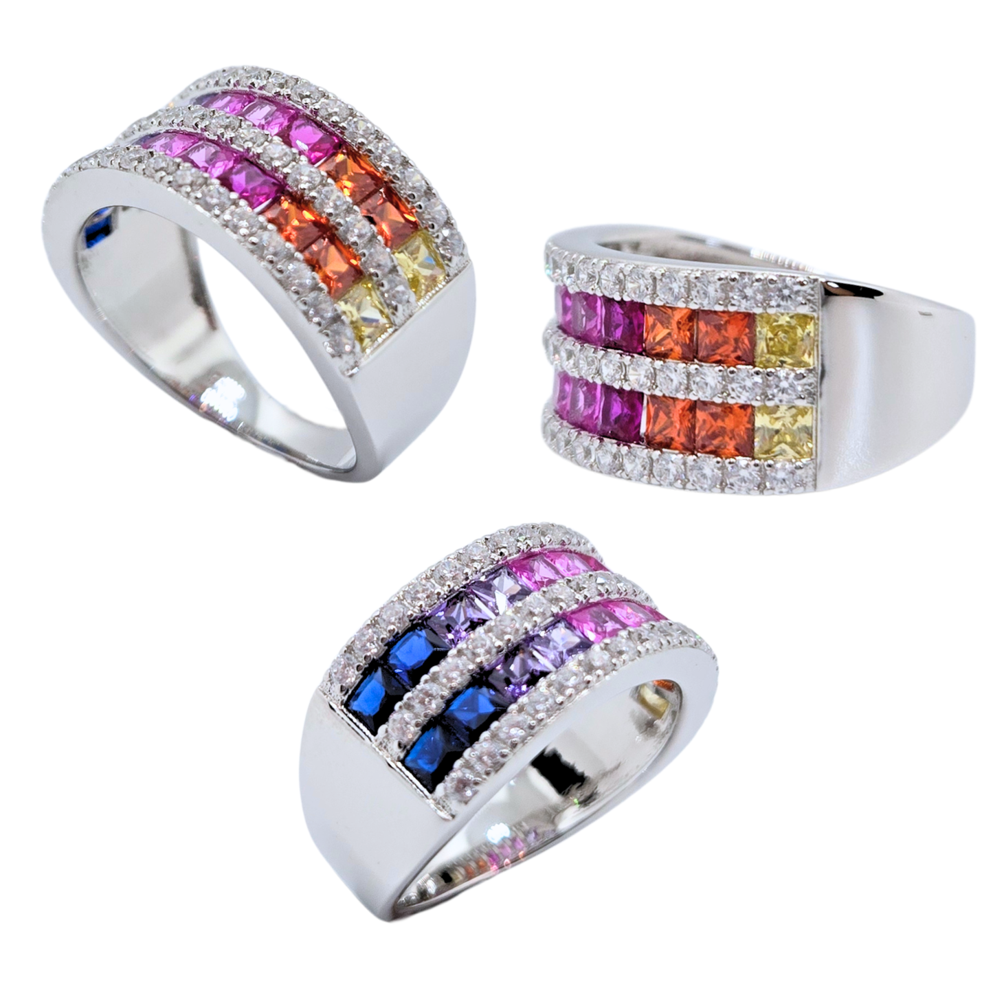 Radiant Arc Ring