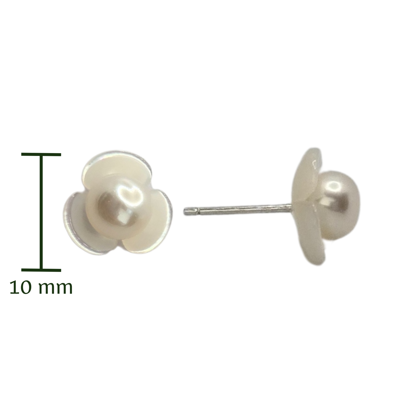 Soft Bloom Pearl Earrings