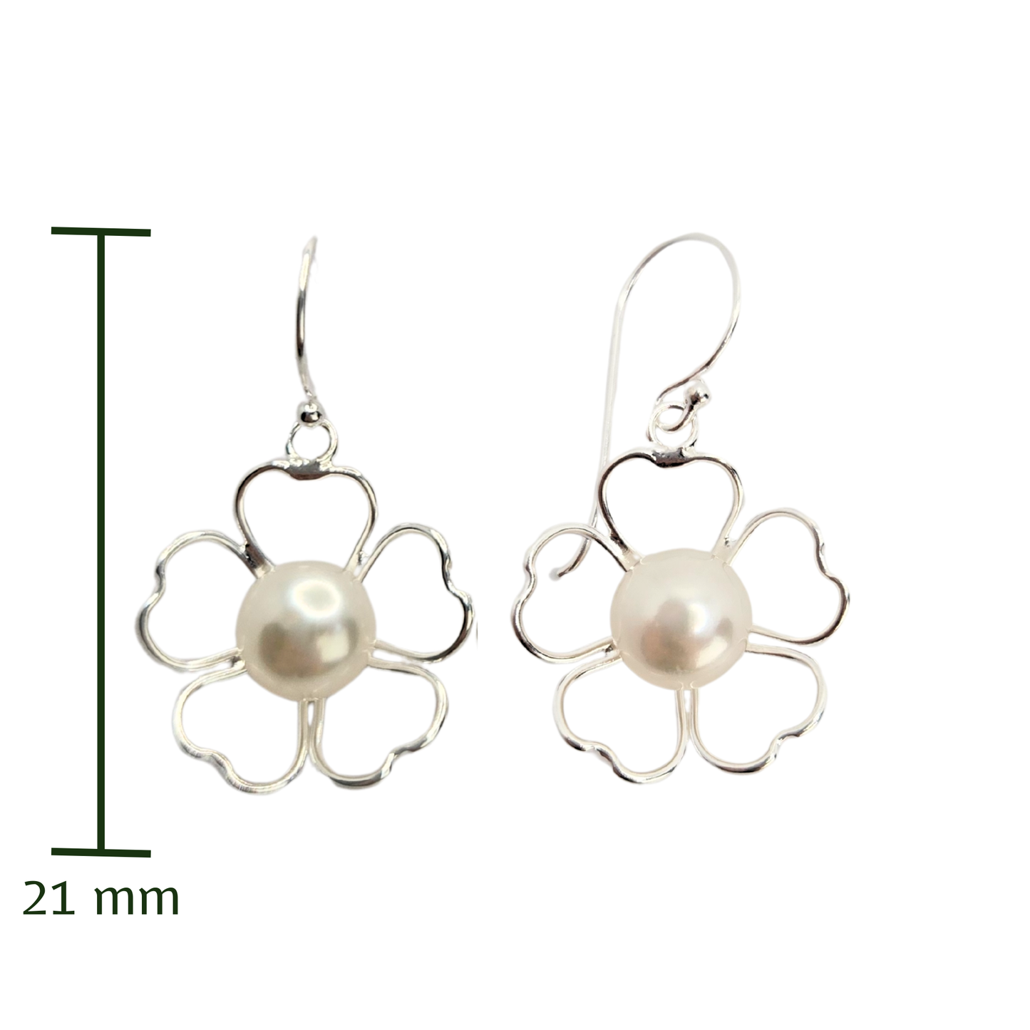 Bloom Pearl Drop Earrings