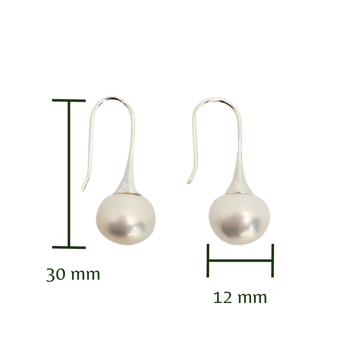 Silhouette Pearl Drop