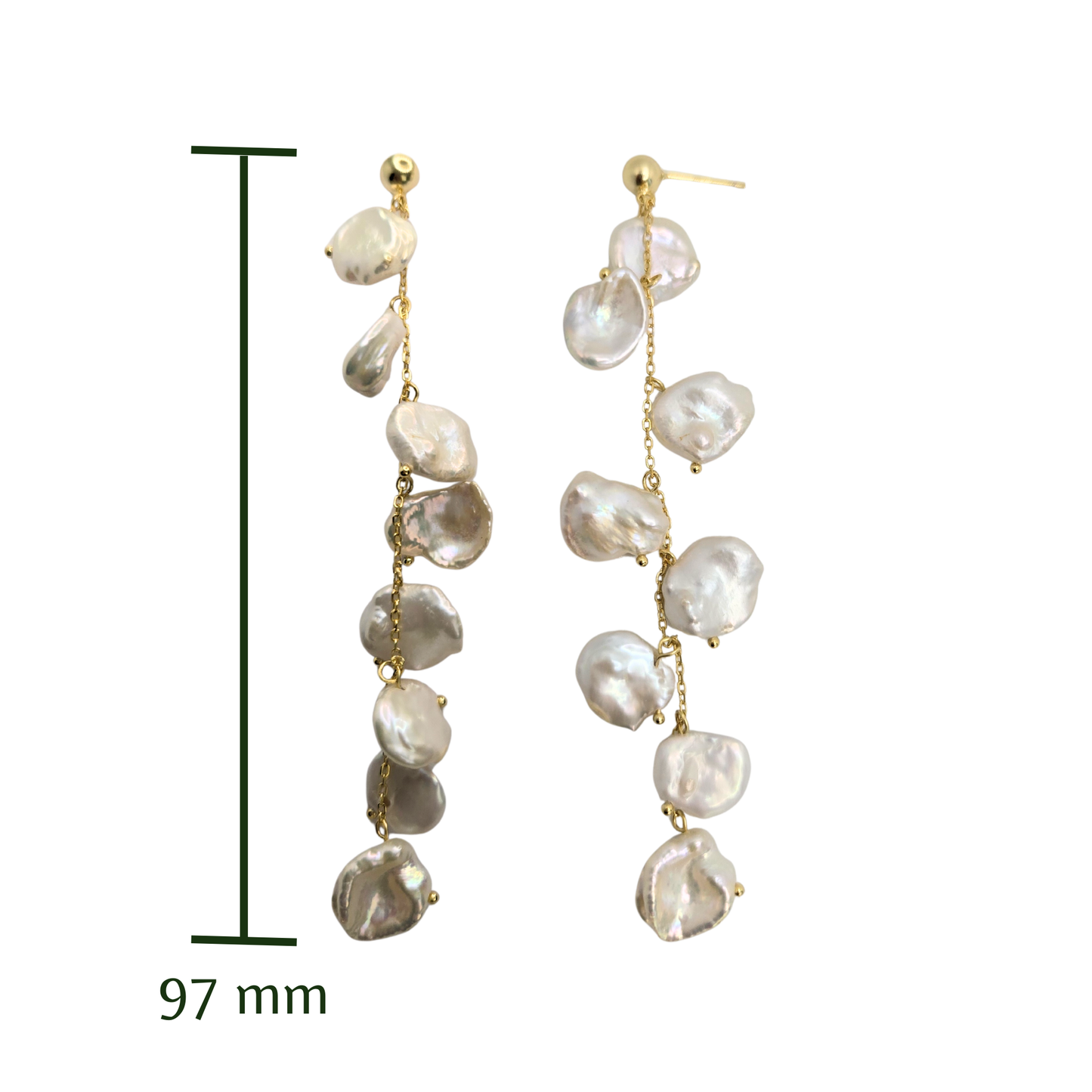 Petalfall Pearl Earrings