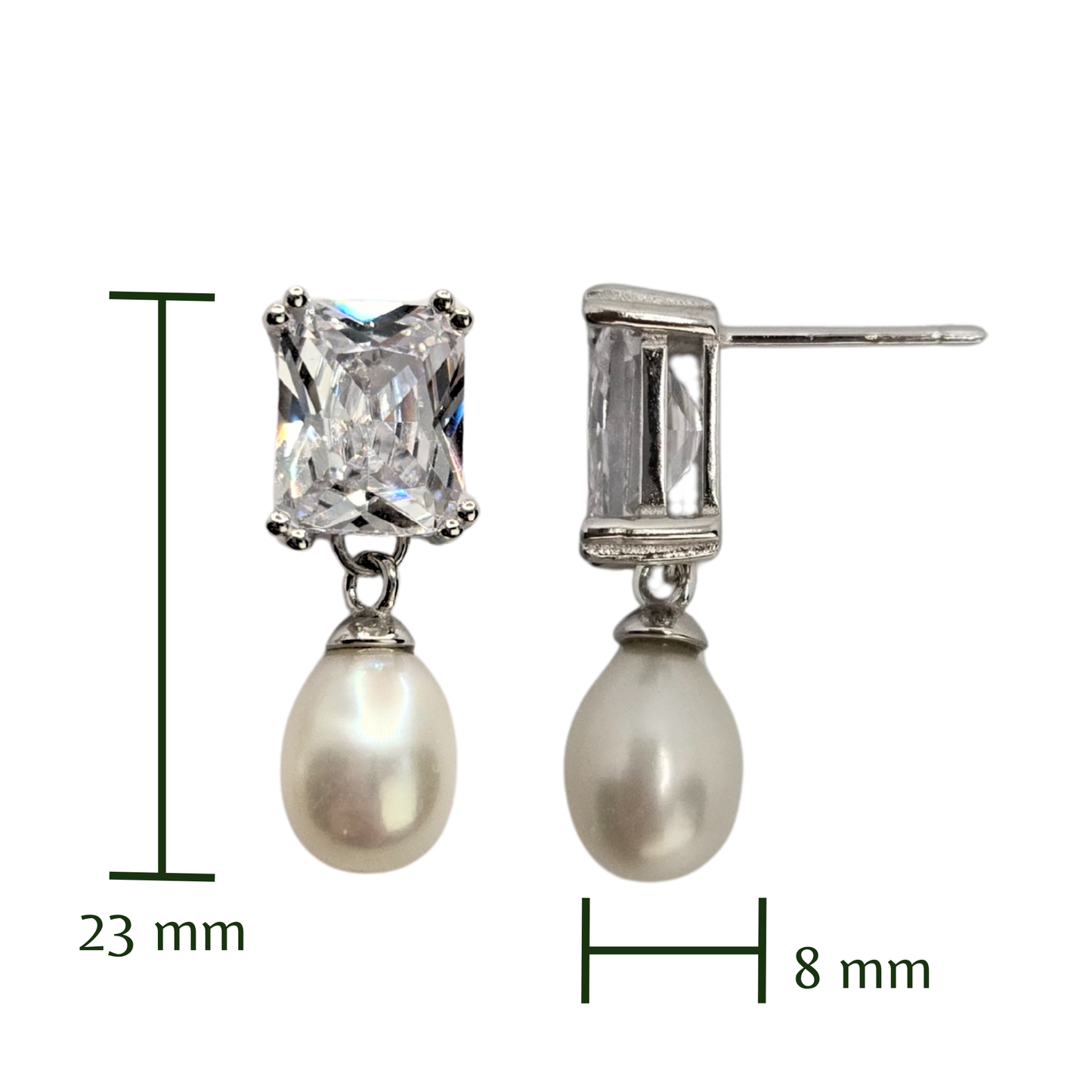 Luster Crystal Pearl Drops