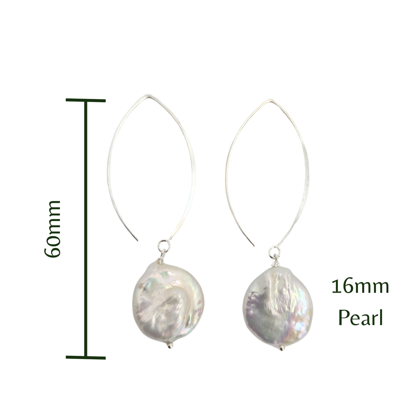 Lunaria Pearl Earrings