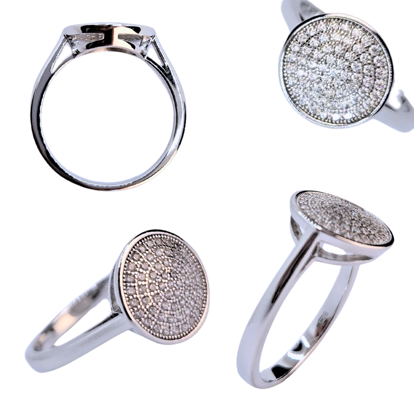 Luna Disc Ring