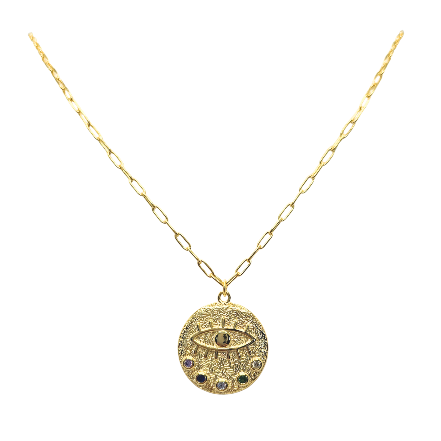 Golden Eye Necklace