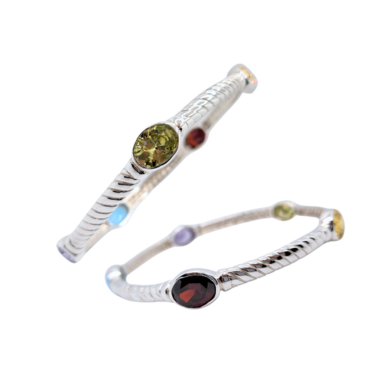 Floating Colourburst Bangle