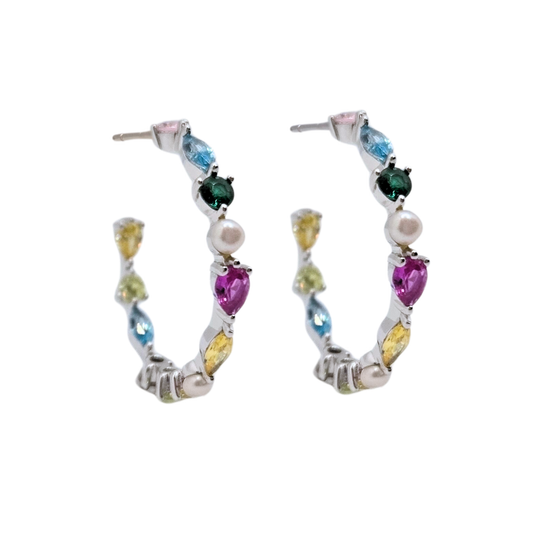 Angel Glow Hoops