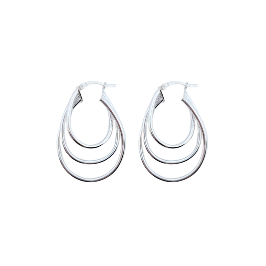 Aura Layered Hoops