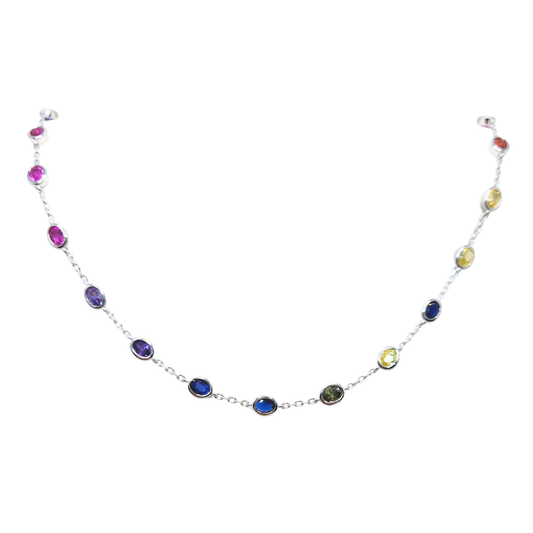 Floating Aurora Necklace