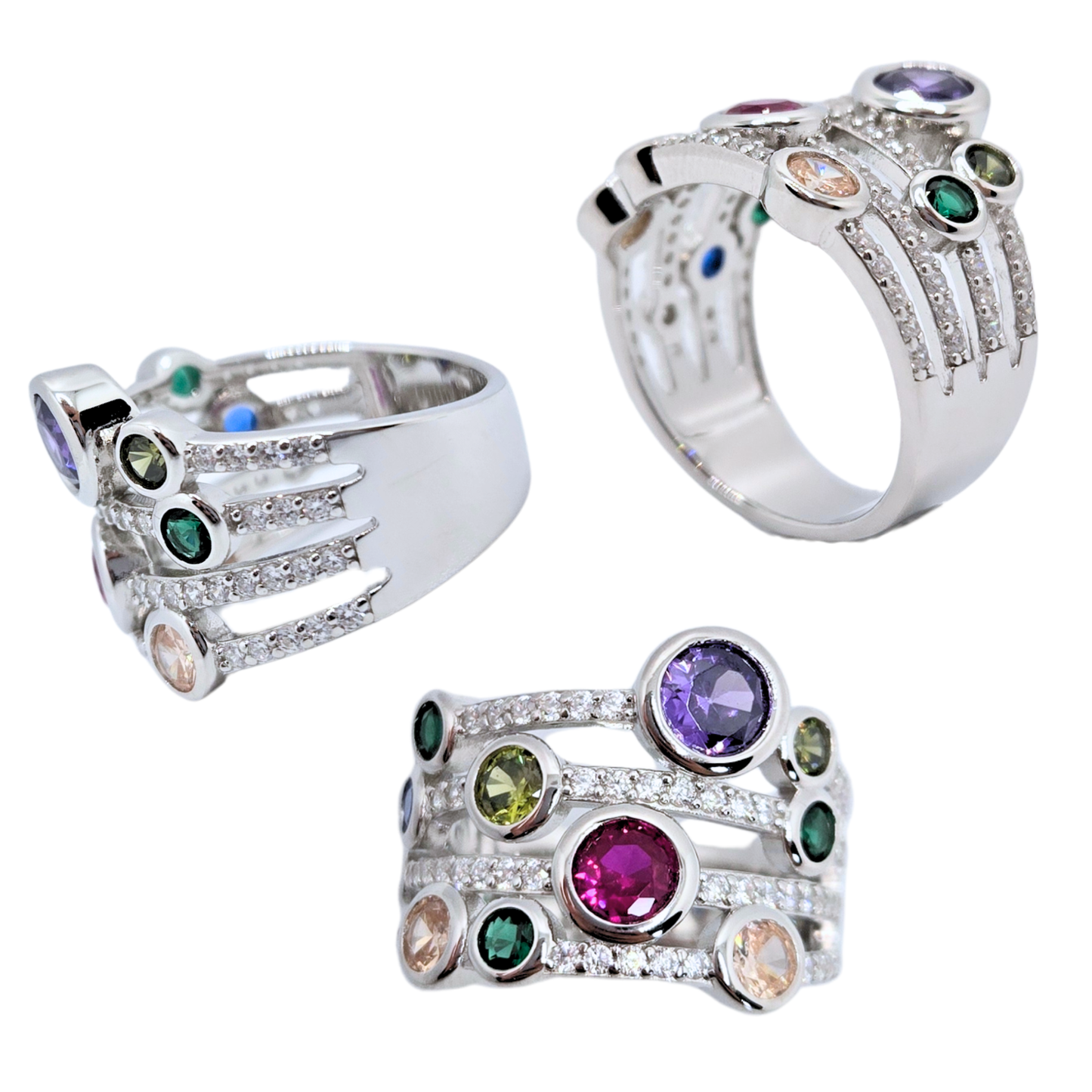 Celestial Rainbow Ring