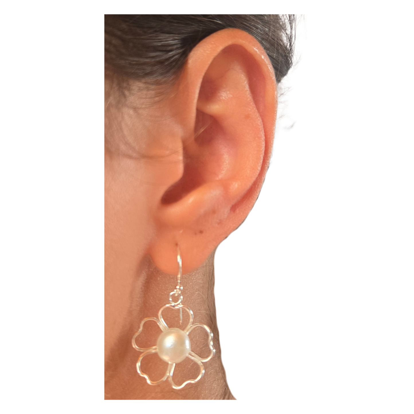 Bloom Pearl Drop Earrings
