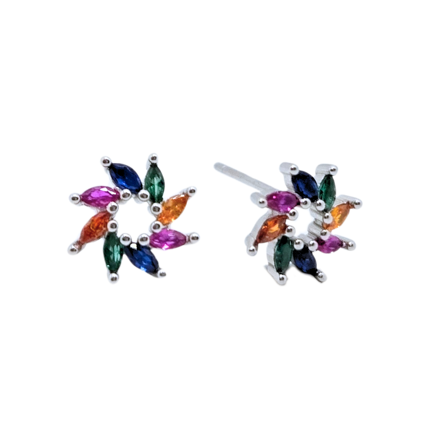 Rainbow Sol Studs