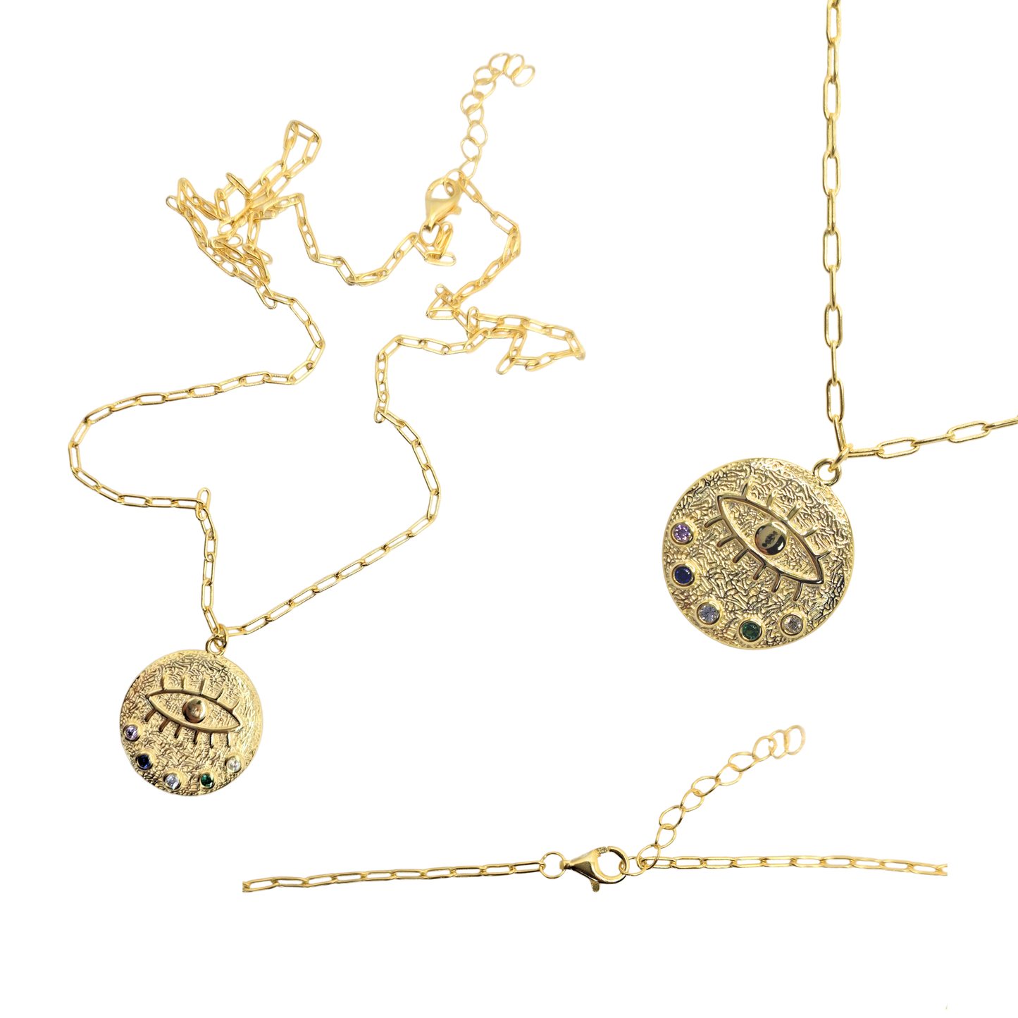 Golden Eye Necklace