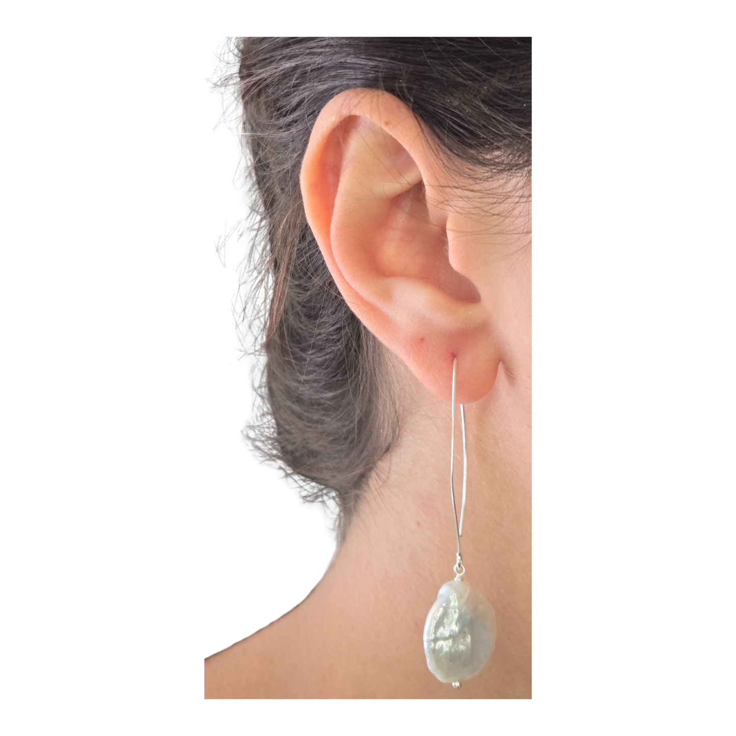 Lunaria Pearl Earrings