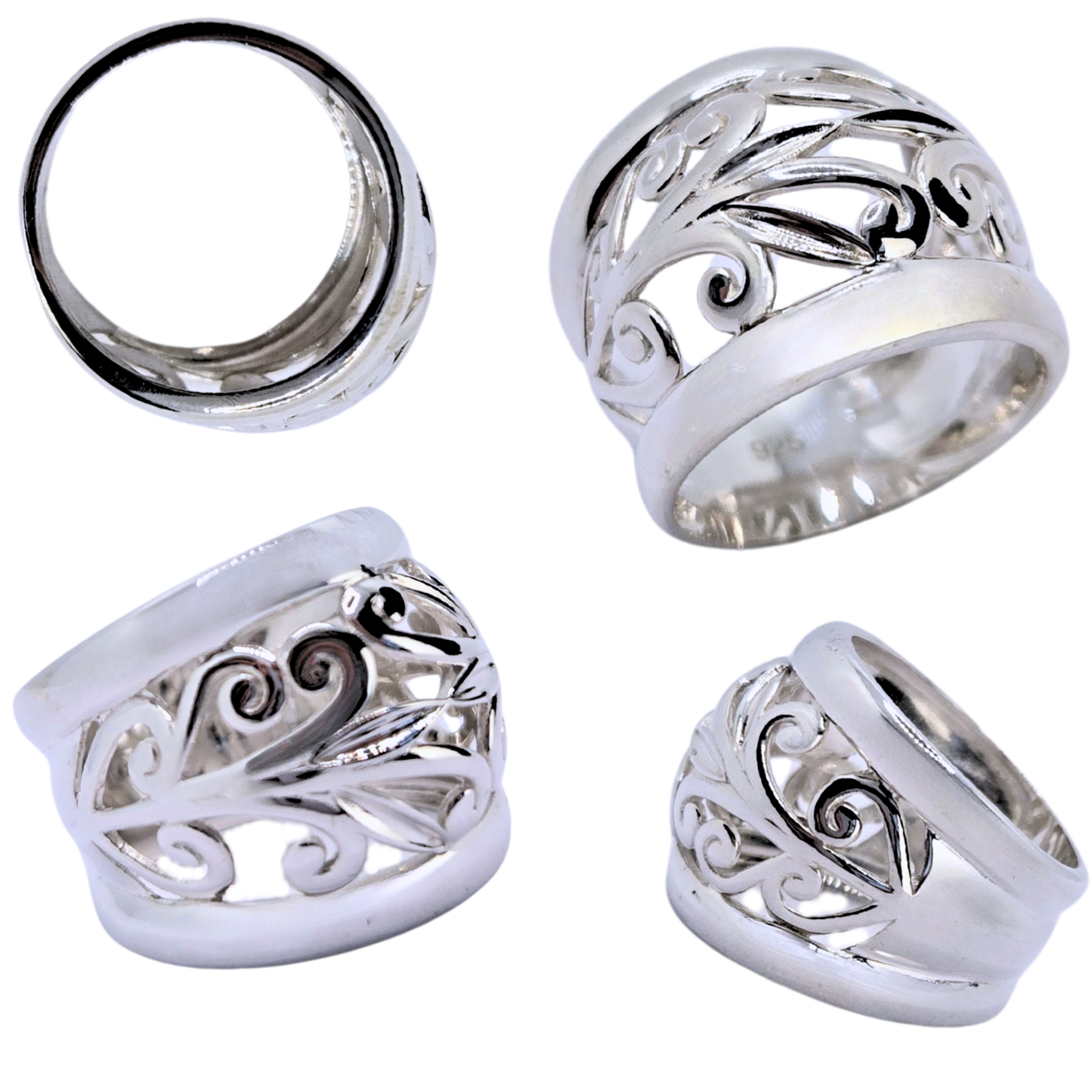 Whispering Vine Dome Ring