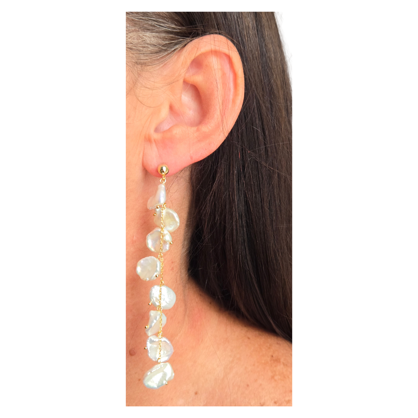Petalfall Pearl Earrings