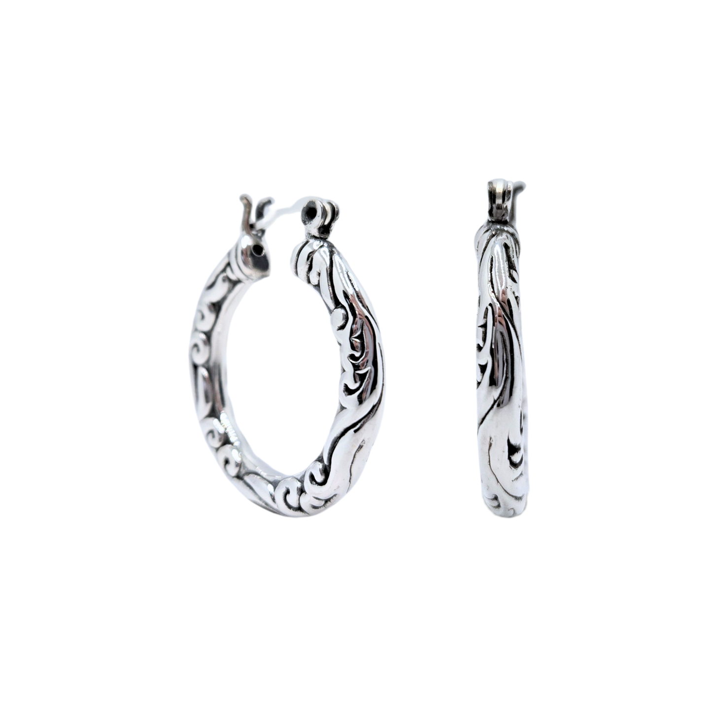 Filigree Hoops