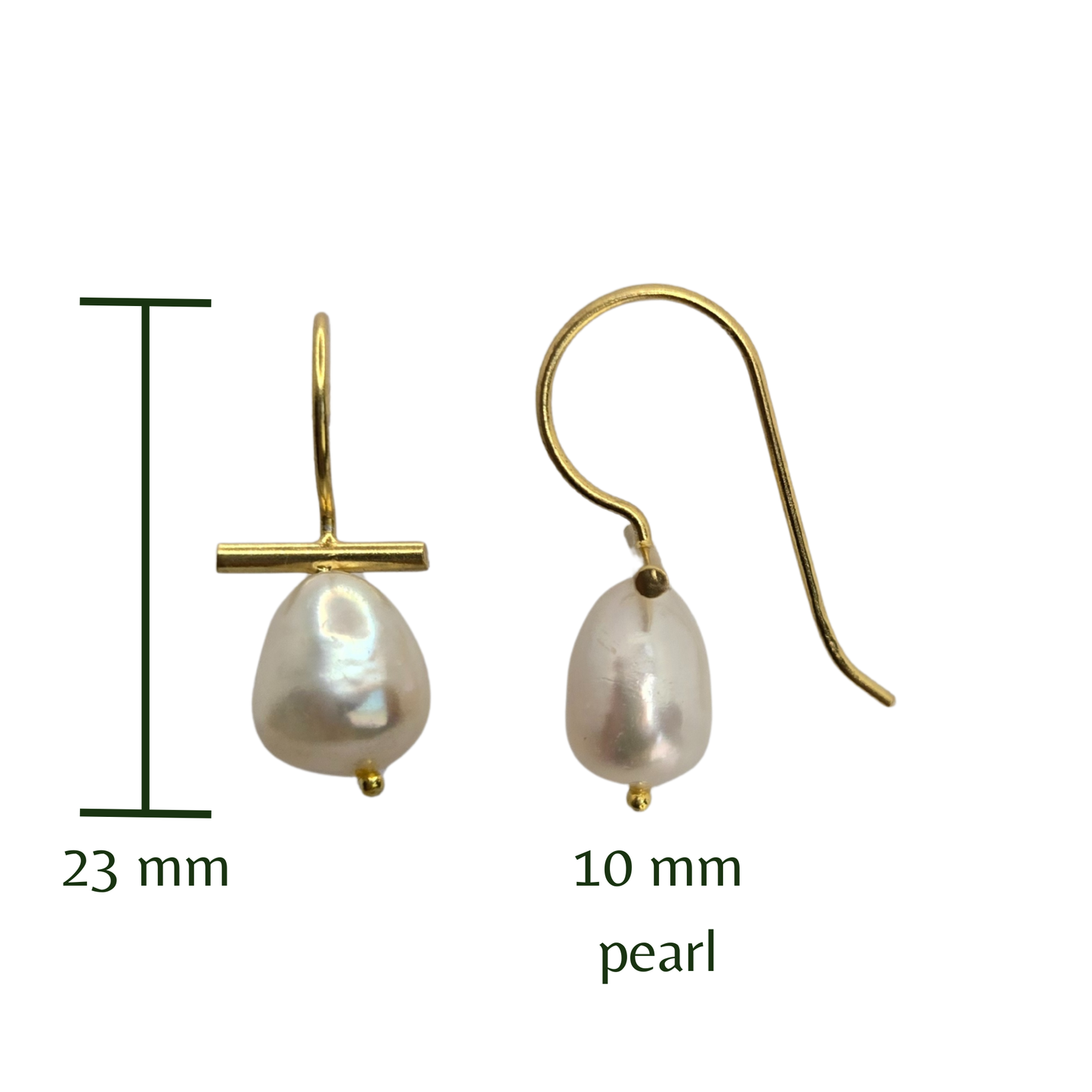 Axis Pearl Earrings