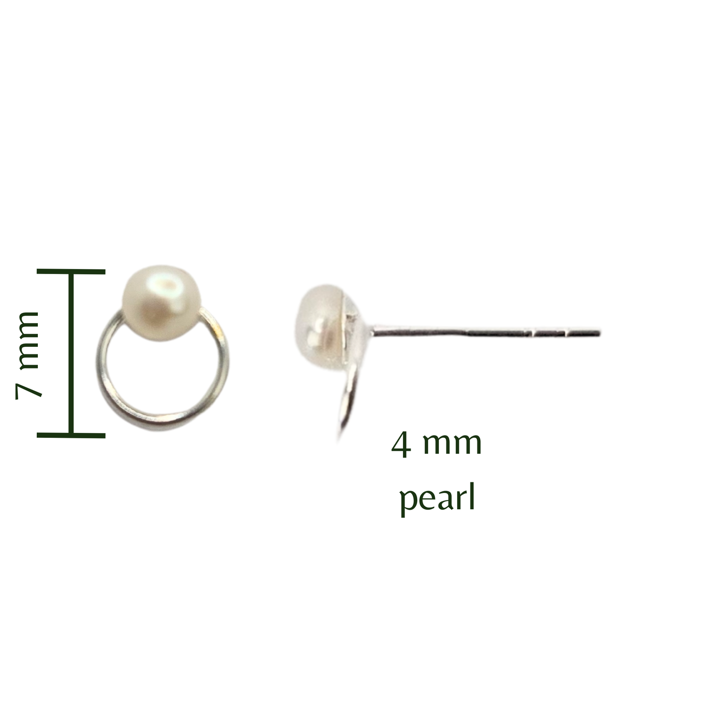 Mini Pearl Studs