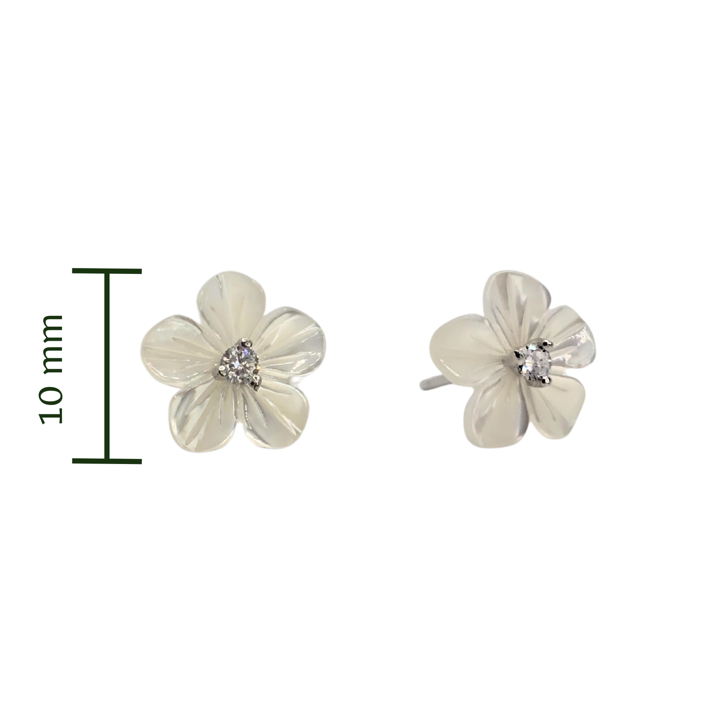 Petal Mother Of Pearl Studs