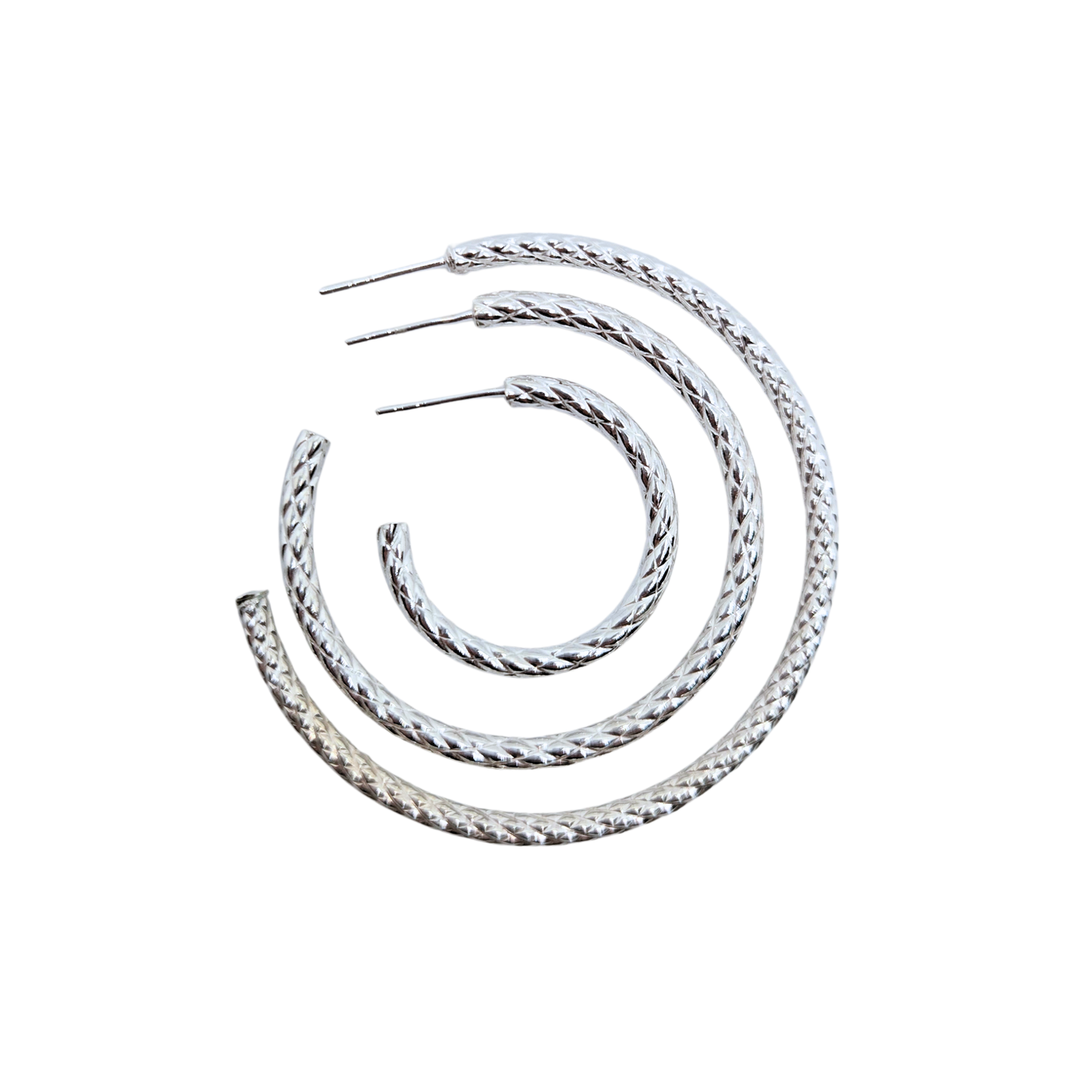 Textured Hoops