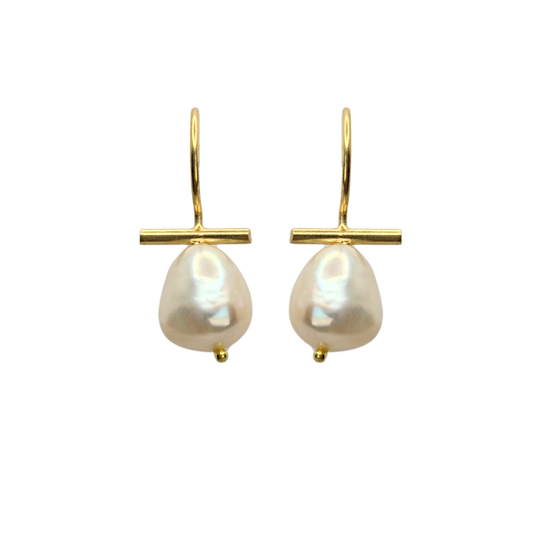 Axis Pearl Earrings