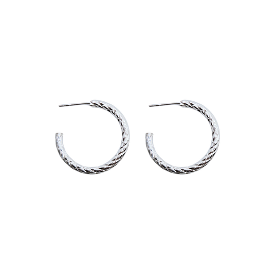 Textured Hoops