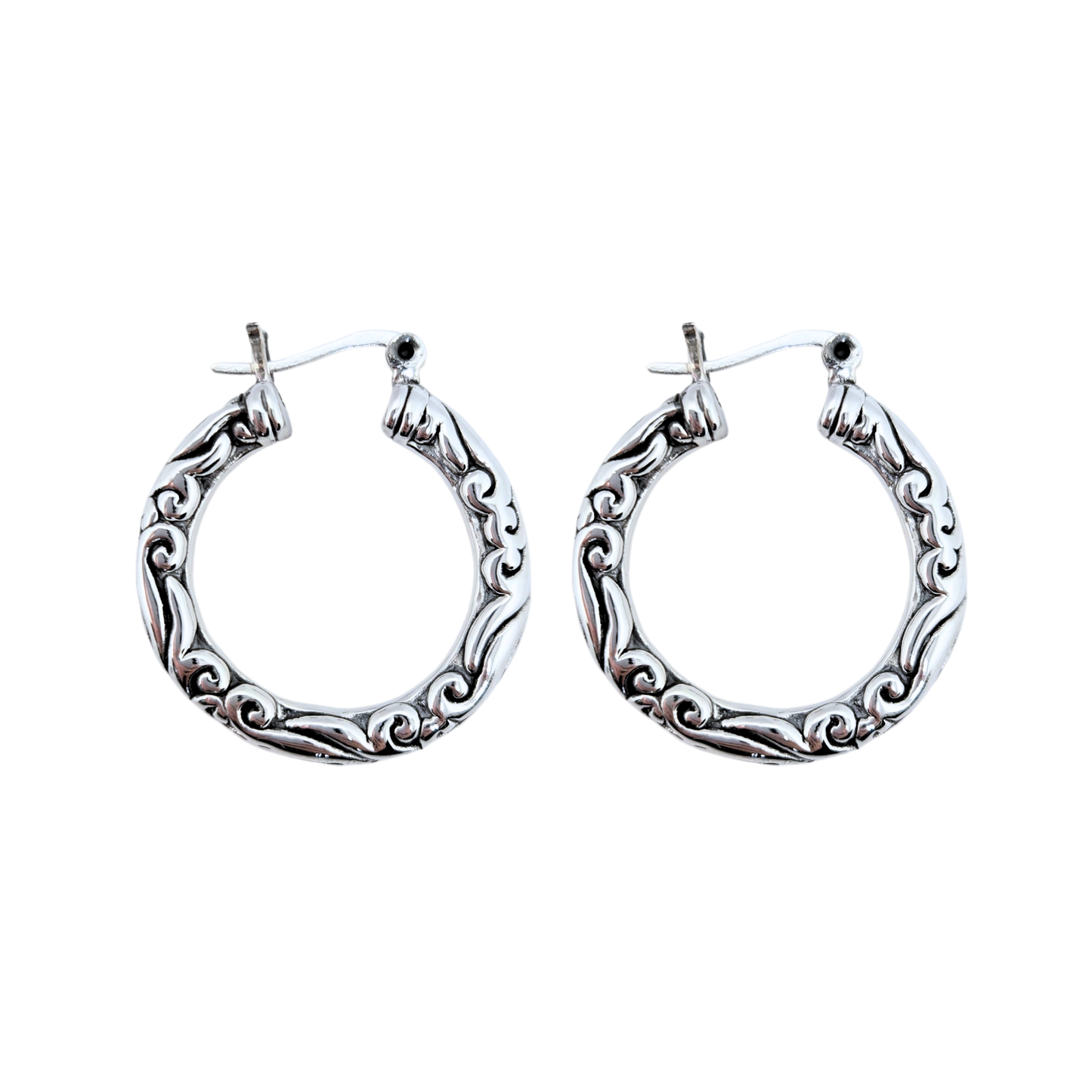 Filigree Hoops