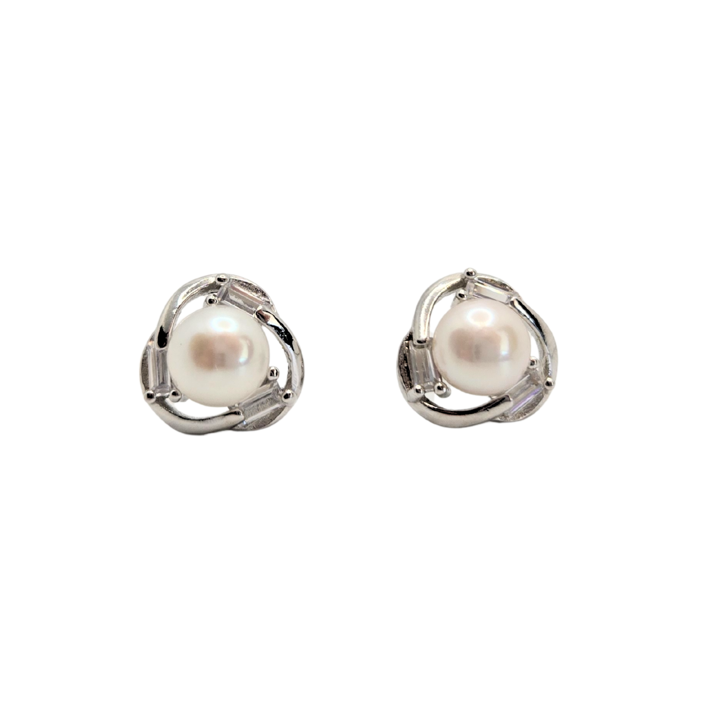 Poised Pearl Studs