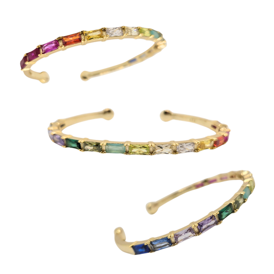 Kaleido Gold Bangle
