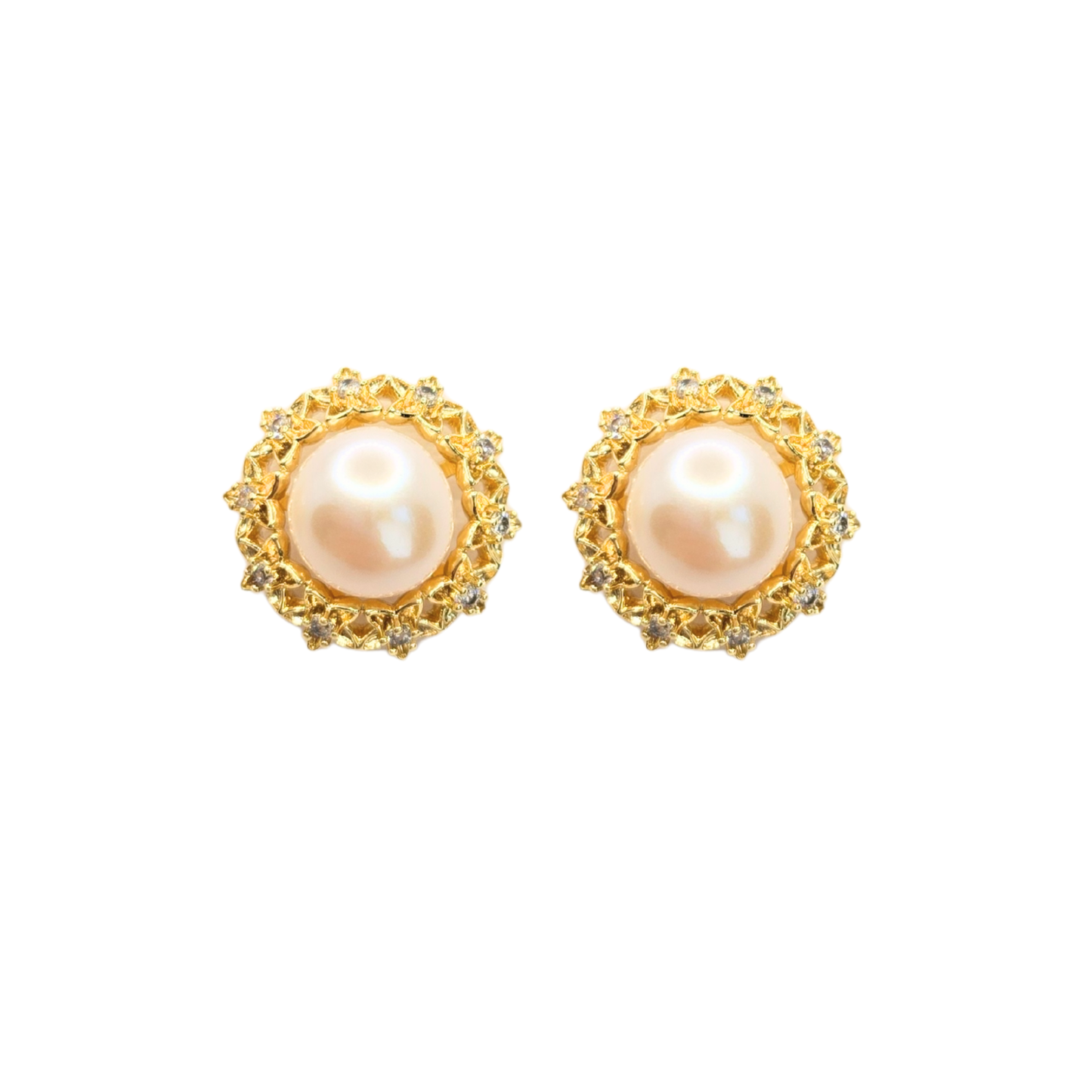 Aurora Pearl Studs
