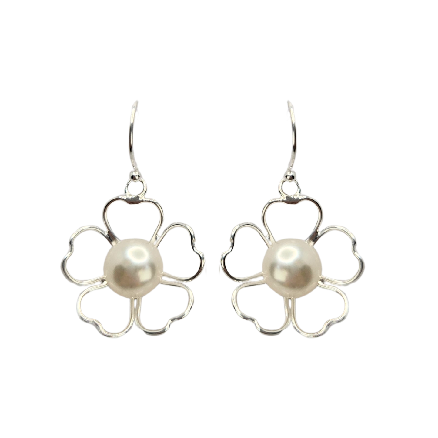 Bloom Pearl Drop Earrings