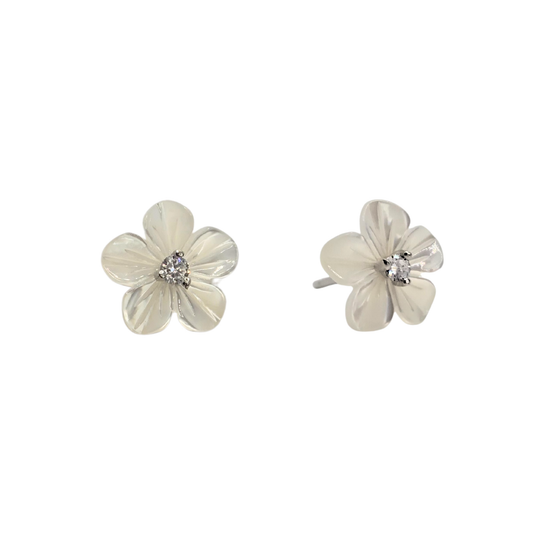 Petal Mother Of Pearl Studs