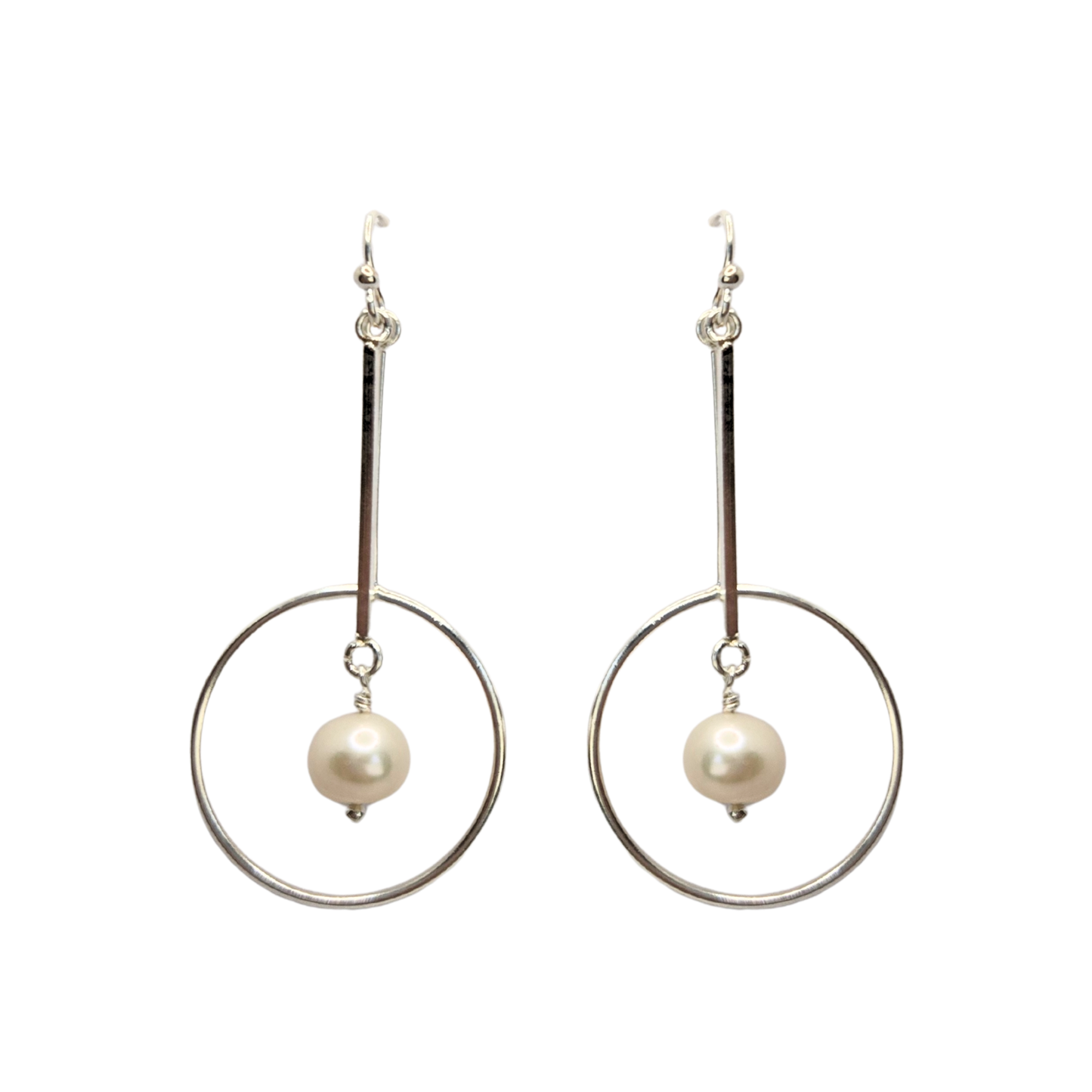 Orbit Pearl Earrings