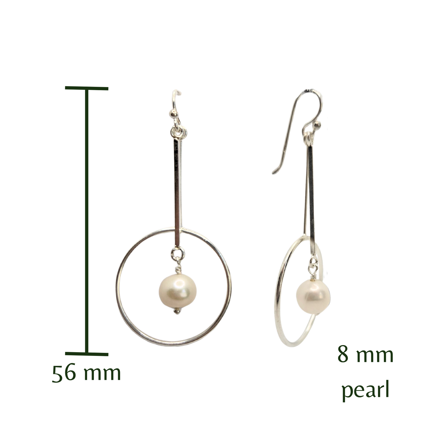 Orbit Pearl Earrings