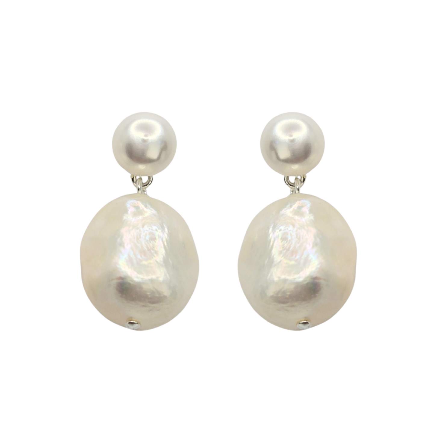 Duo Baroque Pearl Earrings