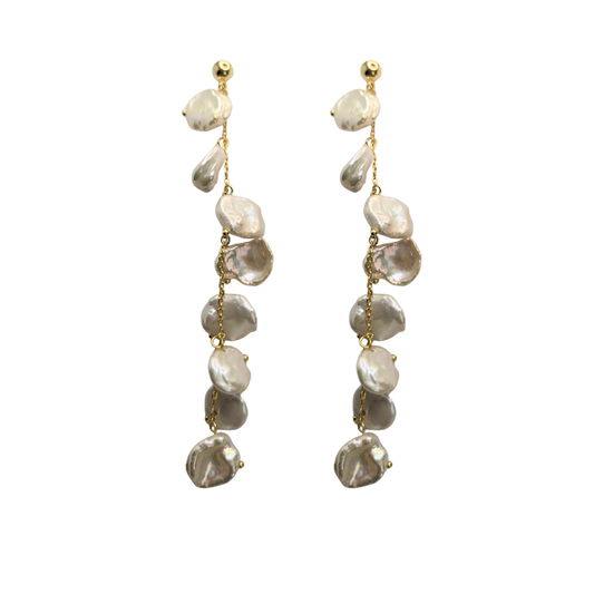 Petalfall Pearl Earrings