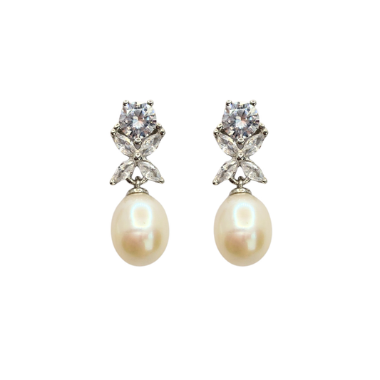 Dewdrop Pearl Earrings