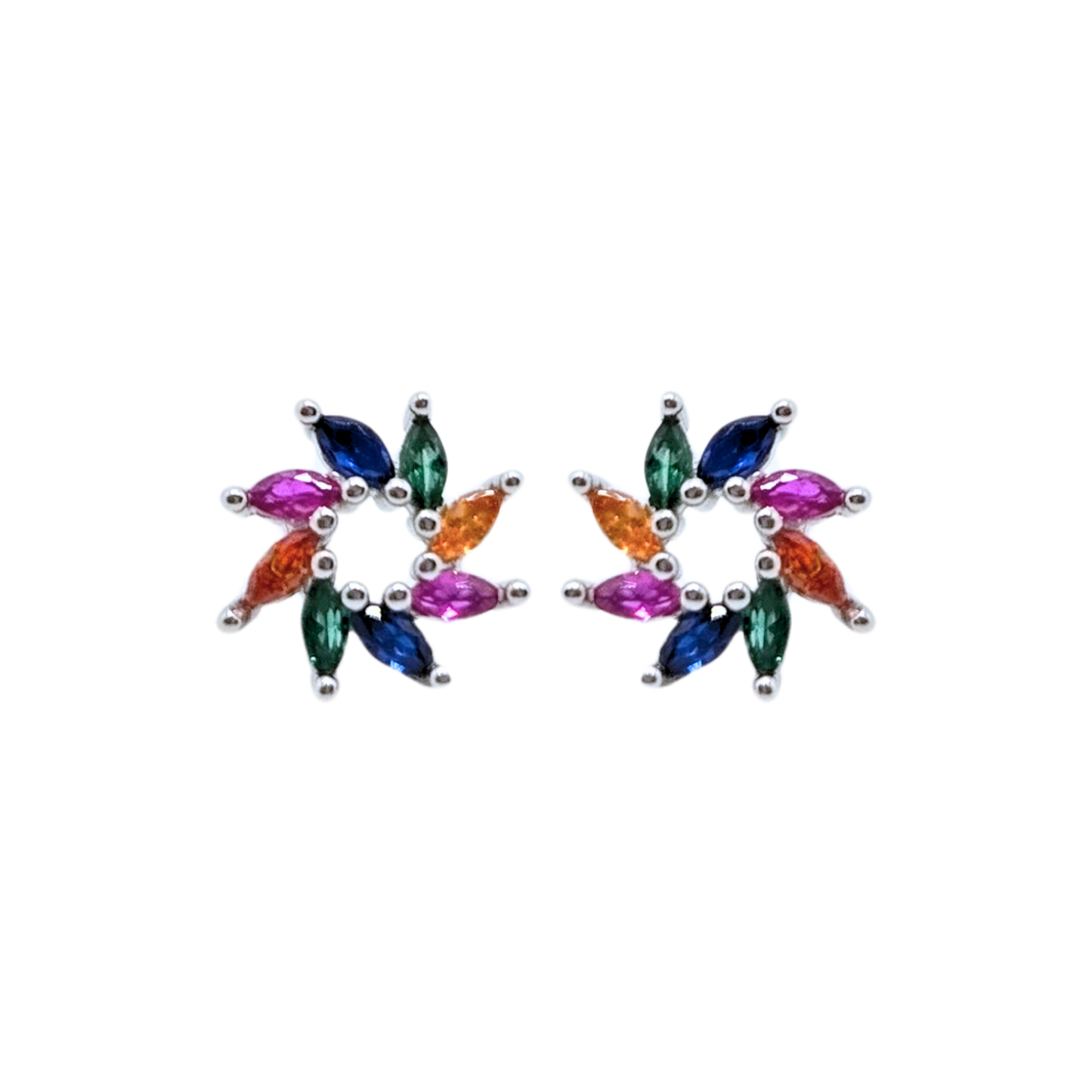 Rainbow Sol Studs
