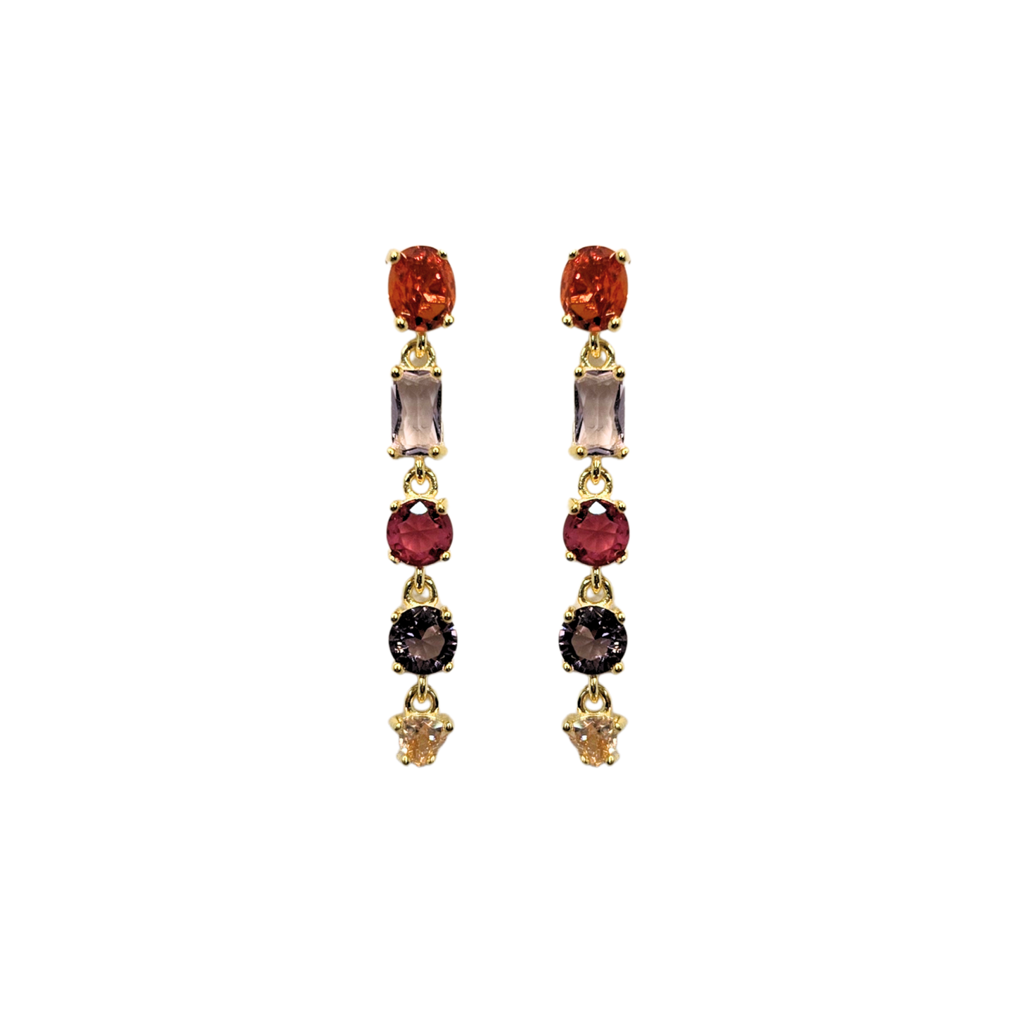 Golden Glow Drop Earrings