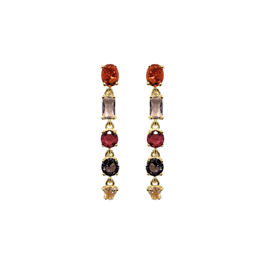 Golden Glow Drop Earrings